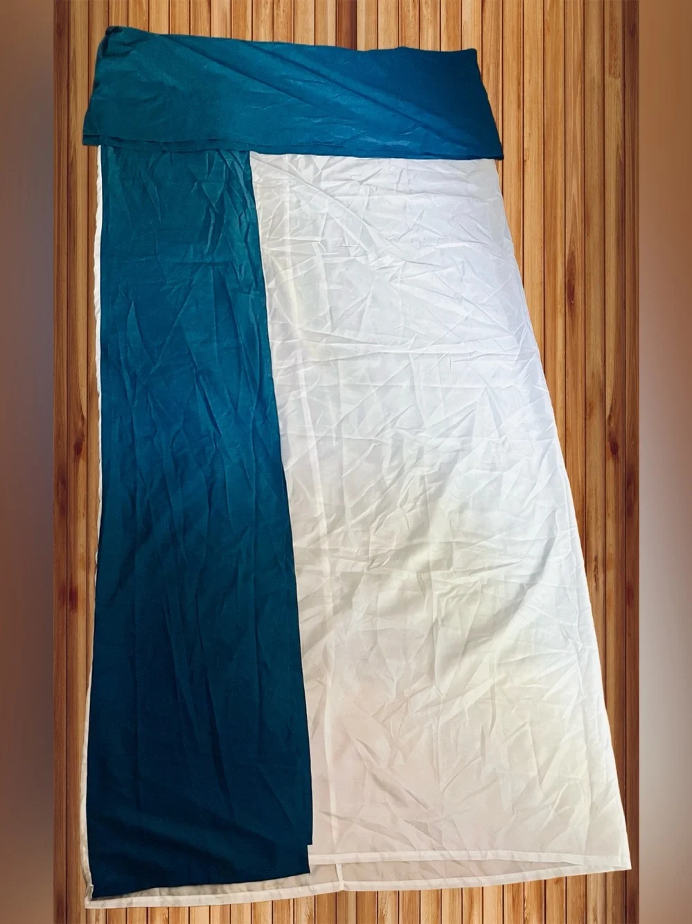 NEW Madison Park King Bed Skirt Navy